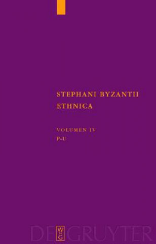 Kniha Pi - Ypsilon Stephanus von Byzanz