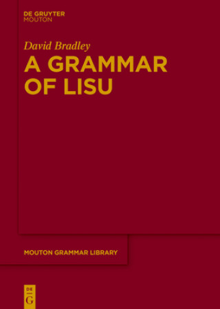 Kniha A Grammar of Lisu David Bradley