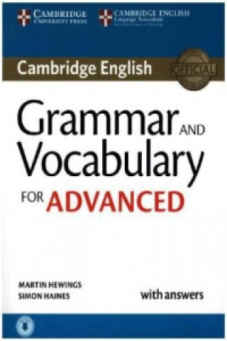 Kniha Grammar and Vocabulary for Advanced Martin Hewings