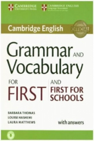 Kniha Grammar and Vocabulary for First and First for Schools Barbara Thomas