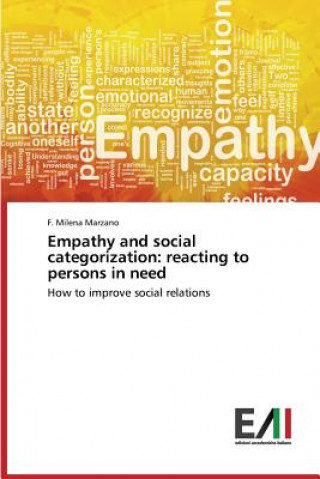 Kniha Empathy and social categorization Marzano F Milena