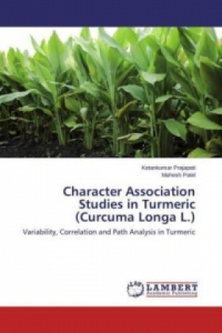 Kniha Character Association Studies in Turmeric (Curcuma Longa L.) Ketankumar Prajapati