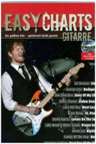 Prasa Easy Charts Gitarre, m. MP3-CD. Nr.1 Jan Jakut