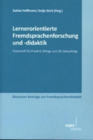 Książka Lernerorientierte Fremdsprachenforschung und -didaktik Sabine Hoffmann