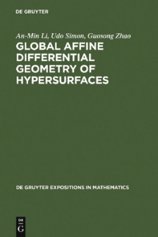 Libro Global Affine Differential Geometry of Hypersurfaces Li An-Min