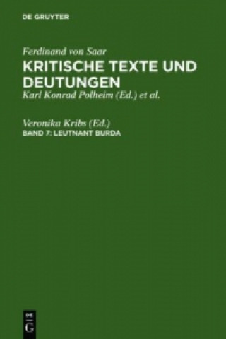 Kniha Leutnant Burda Veronika Kribs
