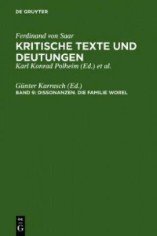 Kniha Dissonanzen. Die Familie Worel Günter Karrasch