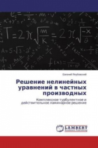 Kniha Reshenie nelinejnyh uravnenij v chastnyh proizvodnyh Evgenij Yakubovskij