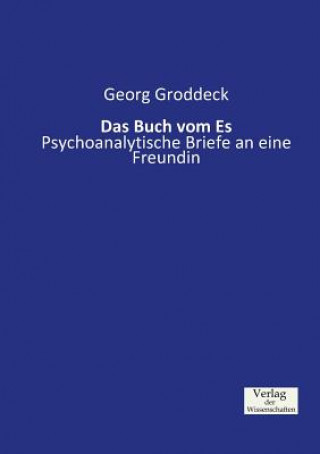 Kniha Buch vom Es Georg Groddeck