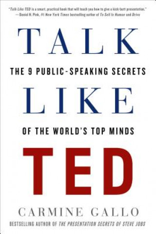 Kniha TALK LIKE TED Carmine Gallo