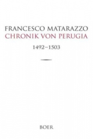 Kniha Chronik von Perugia Francesco Matarazzo
