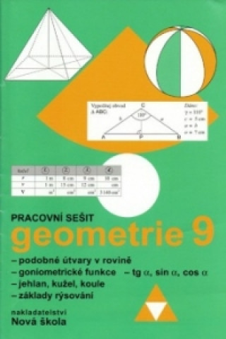 Книга Geometrie 9 Pracovní sešit Zdena Rosecká