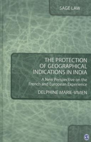 Libro Protection of Geographical Indications in India Delphine Marie-Vivien