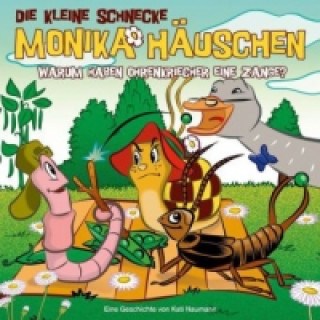 Hanganyagok Die kleine Schnecke Monika Häuschen - Warum haben Ohrenkriecher eine Zange?, 1 Audio-CD Die Kleine Schnecke Monika Häuschen