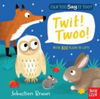 Book Can You Say It Too? Twit! Twoo! Sebastien Braun