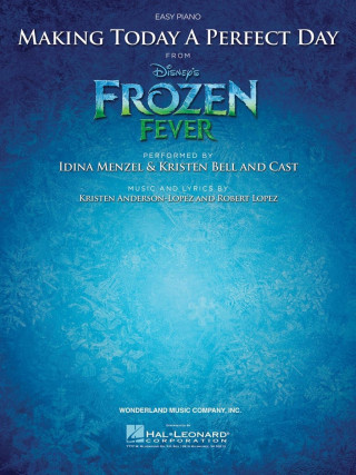 Kniha Making Today A Perfect Day (from Frozen Fever) - Easy Piano 