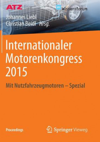 Książka Internationaler Motorenkongress 2015 Johannes Liebl