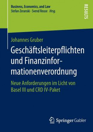 Carte Geschaftsleiterpflichten Und Finanzinformationenverordnung Johannes Gruber