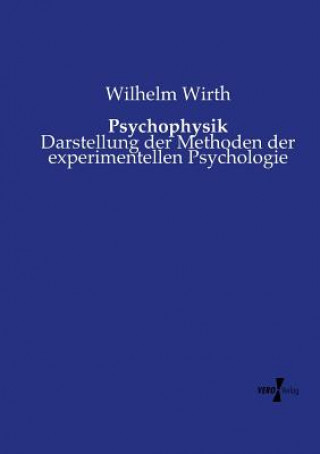 Kniha Psychophysik Wilhelm Wirth