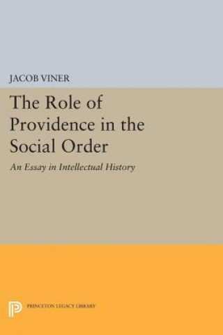 Könyv Role of Providence in the Social Order Jacob Viner