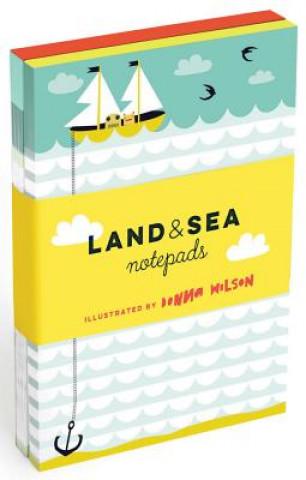 Calendar / Agendă Land & Sea Notepads Donna Wilson