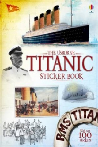 Kniha Titanic Sticker Book Emily Bone
