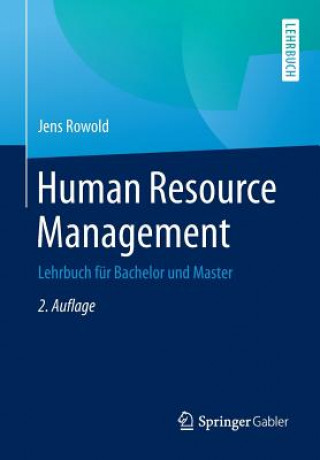 Kniha Human Resource Management Jens Rowold