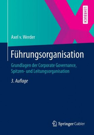 Книга Fuhrungsorganisation Axel Werder