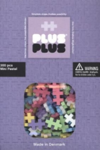 Játék Plus-Plus 300 Kreativ Bausteine Pastell 