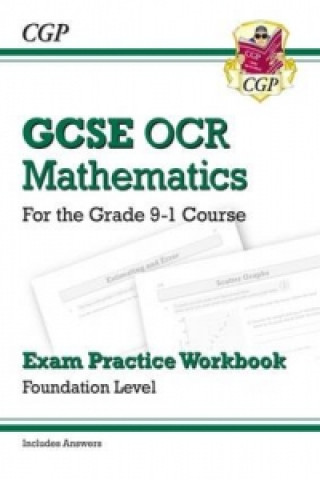 Könyv New GCSE Maths OCR Exam Practice Workbook: Foundation - includes Video Solutions and Answers CGP Books