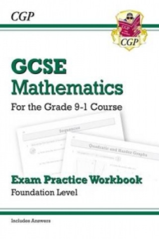 Könyv New GCSE Maths Exam Practice Workbook: Foundation - includes Video Solutions and Answers CGP Books
