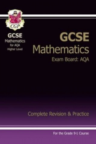 Könyv GCSE Maths AQA Complete Revision & Practice: Higher inc Online Ed, Videos & Quizzes CGP Books