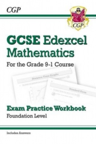 Carte New GCSE Maths Edexcel Exam Practice Workbook: Foundation - includes Video Solutions and Answers CGP Books