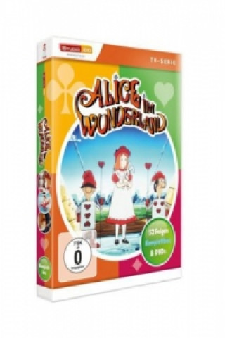 Videoclip Alice im Wunderland Komplettbox (TV-Serie), 8 DVDs Lewis Carroll