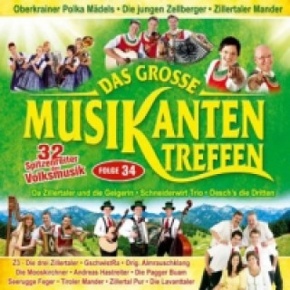 Аудио Das große Musikantentreffen. Folge.34, 1 Audio-CD Various