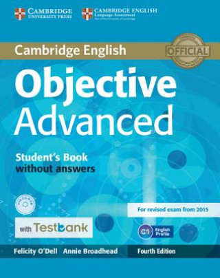 Книга Objective Advanced Student's Book without Answers with CD-ROM with Testbank Felicity ODell