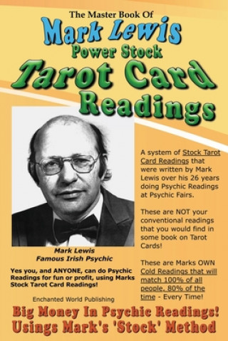 Carte Master Book of Mark Lewis Power Stock Tarot Card Cold Readings Mark Lewis