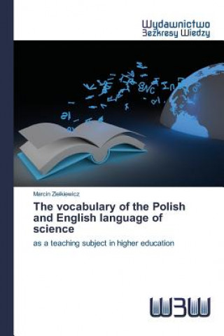 Carte vocabulary of the Polish and English language of science Zielkiewicz Marcin
