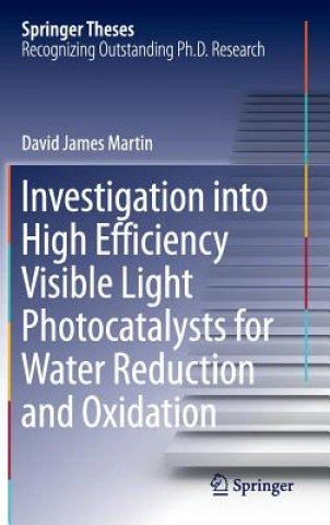 Knjiga Investigation into High Efficiency Visible Light Photocatalysts for Water Reduction and Oxidation David James Martin