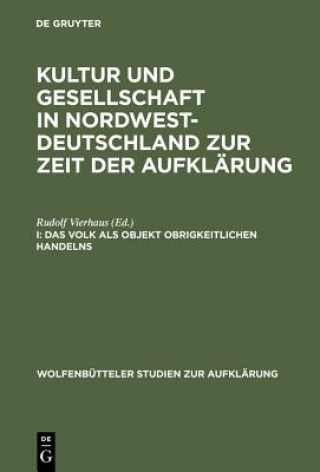 Kniha Volk als Objekt obrigkeitlichen Handelns Rudolf Vierhaus