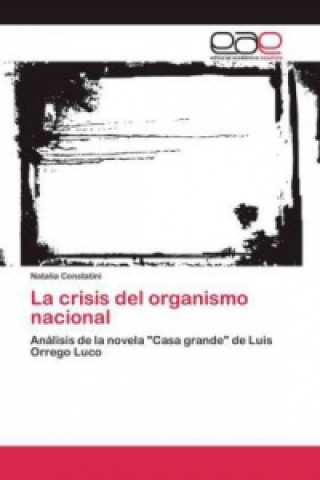 Könyv crisis del organismo nacional Natalia Constatini