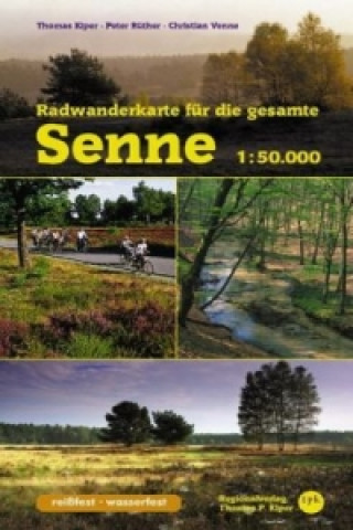 Libro Radwanderkarte Für Die Gesamte Senne 1 5 Thomas Kiper