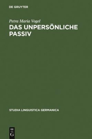 Kniha unpersoenliche Passiv Petra Vogel
