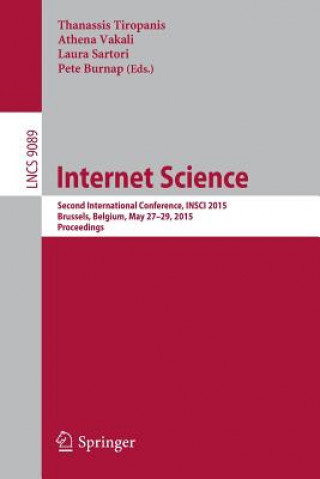 Βιβλίο Internet Science Thanassis Tiropanis