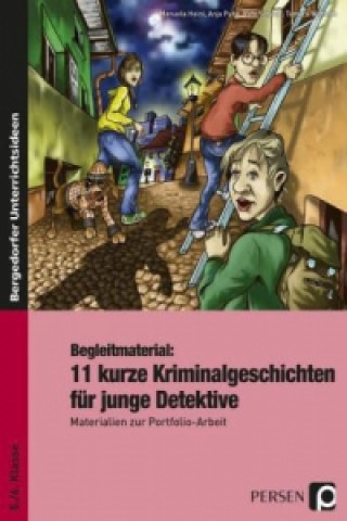 Knjiga Begleitmaterial: 11 kurze Kriminalgeschichten für junge Detektive M. Heini