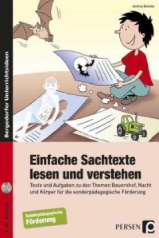 Kniha Einfache Sachtexte lesen und verstehen Andrea Behnke