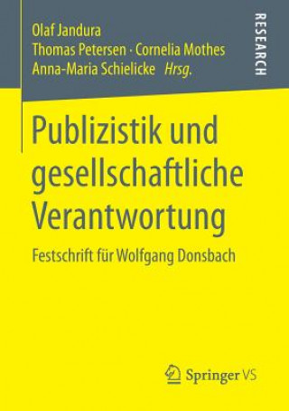 Kniha Publizistik Und Gesellschaftliche Verantwortung Olaf Jandura