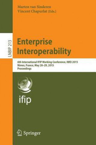 Könyv Enterprise Interoperability Marten van Sinderen