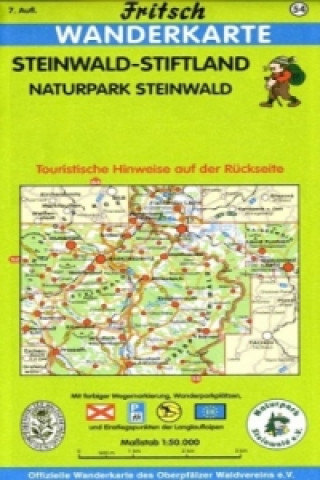 Materiale tipărite Fritsch Karte - Steinwald-Stiftland 