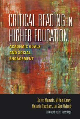 Carte Critical Reading in Higher Education Karen Manarin